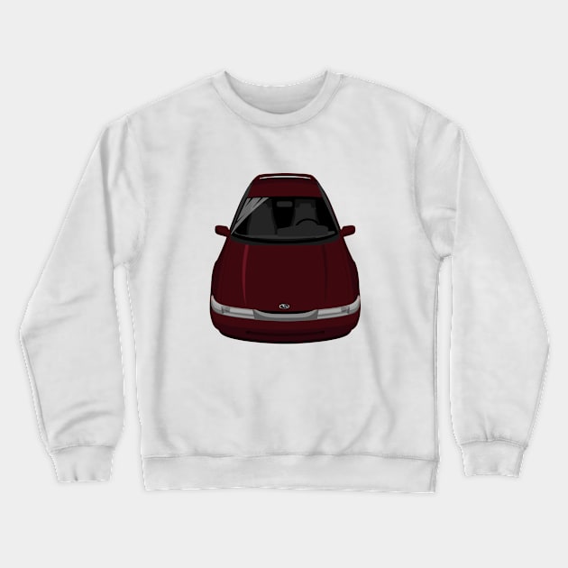 Alcyone SVX 1992-1997 - Bordeaux Crewneck Sweatshirt by jdmart